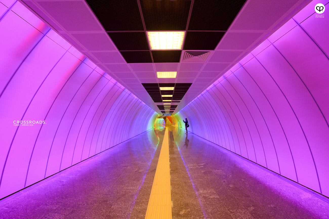 travel turkey istanbul levent metro station