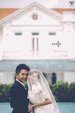 wedding prewedding portrait georgetown penang macalister mansion