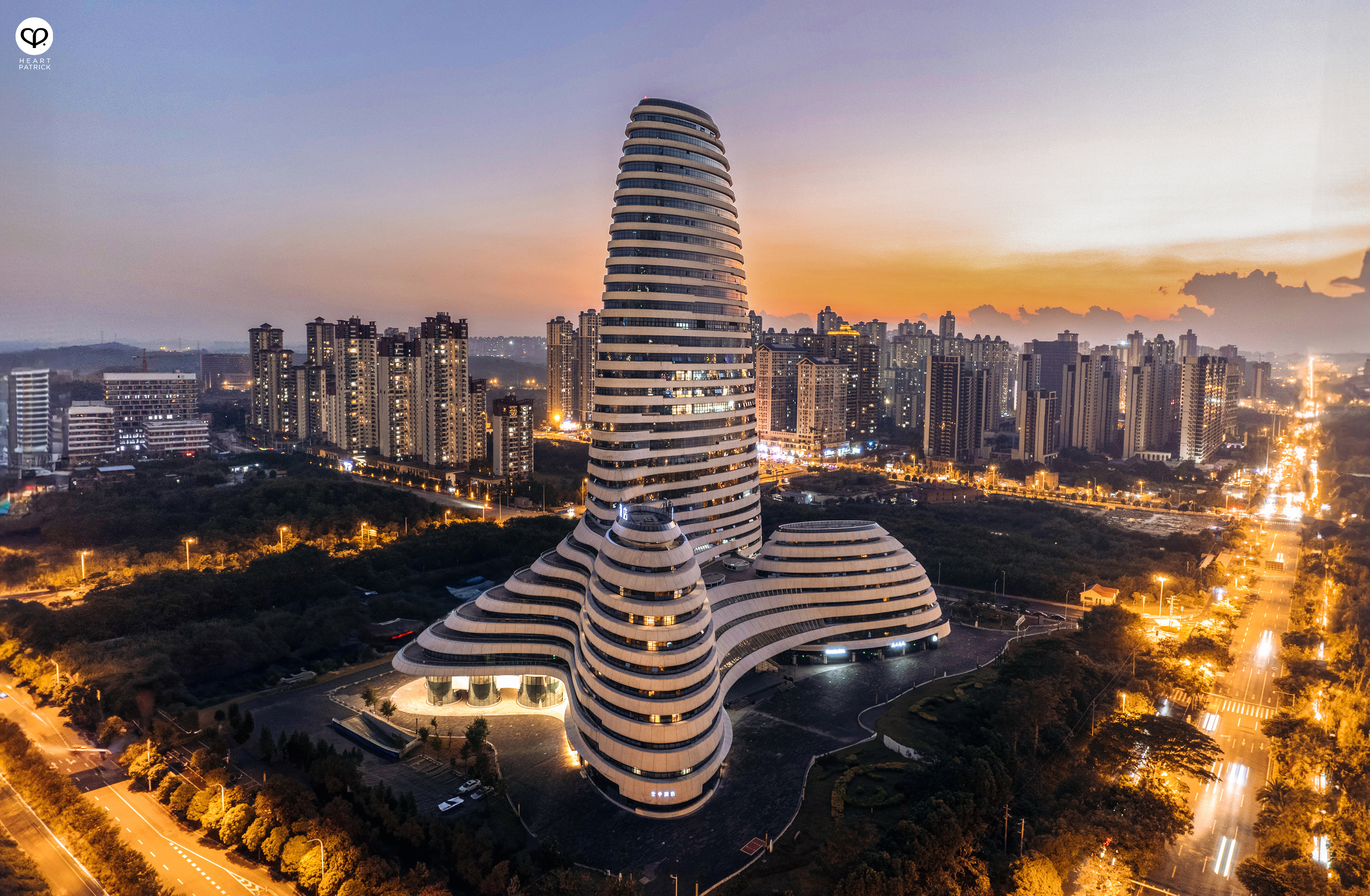 heartpatrick architecture travel photography guangxi new media center nanning china 